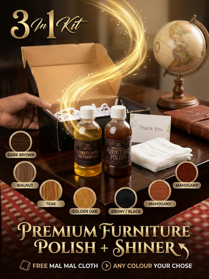 Premium Wood Furniture Polish – Deep Shine & Protection