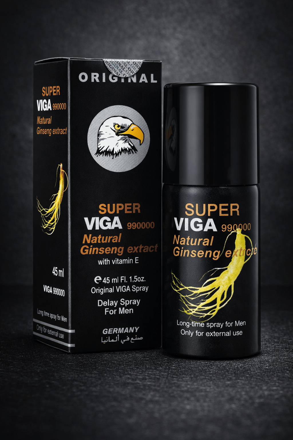 Super Viga 990000 Delay Spray - Ginseng with Vitamin E